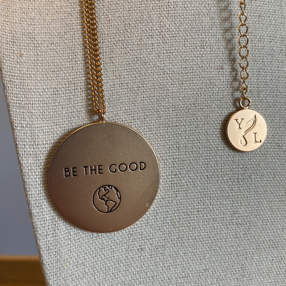 BE THE GOOD Pendant Necklace